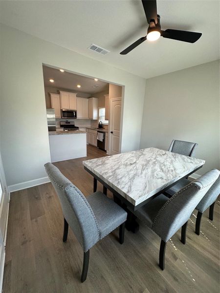 Furnished interior view inside a new home in Vista West, Fort Worth (Image 6).