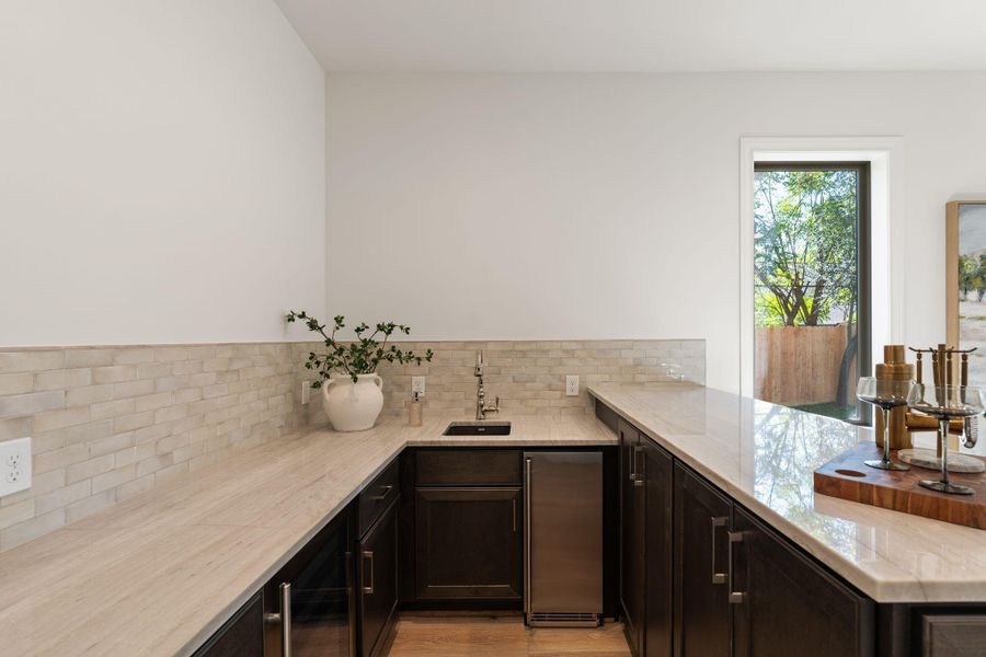 Furnished interior view inside a new home in , Houston (Image 10).