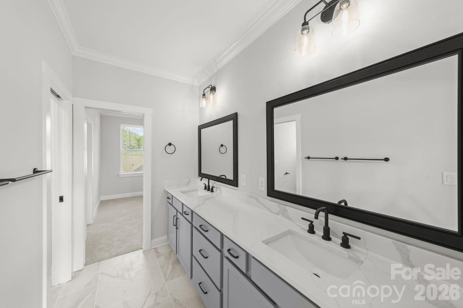 Furnished interior view inside a new home in , Lancaster (Image 9).