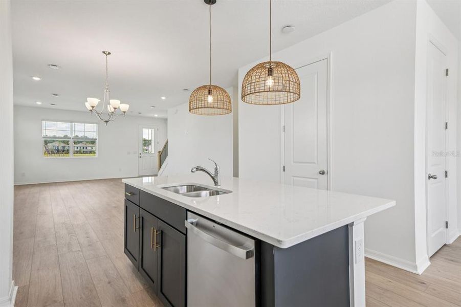 Furnished interior view inside a new home in , Winter Garden (Image 5).