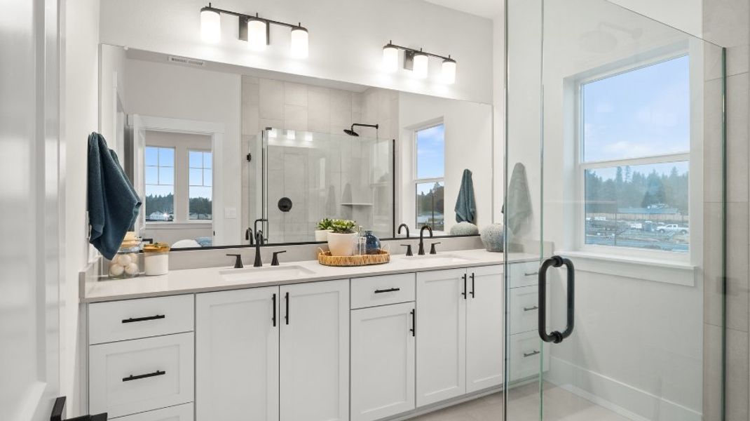 Representative furnished interior of a home built from the Ladd by Risewell Homes in Elevon, Lavon (Image 9).