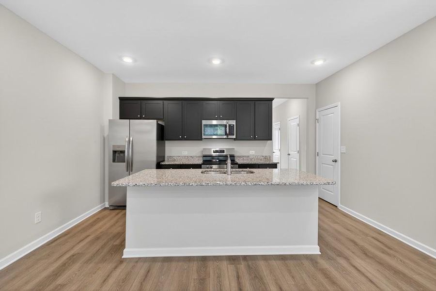 Furnished interior view inside a new home in Fernhurst, McDonough (Image 6).