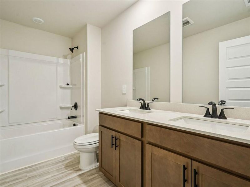 Furnished interior view inside a new home in , Lawrenceville (Image 8).