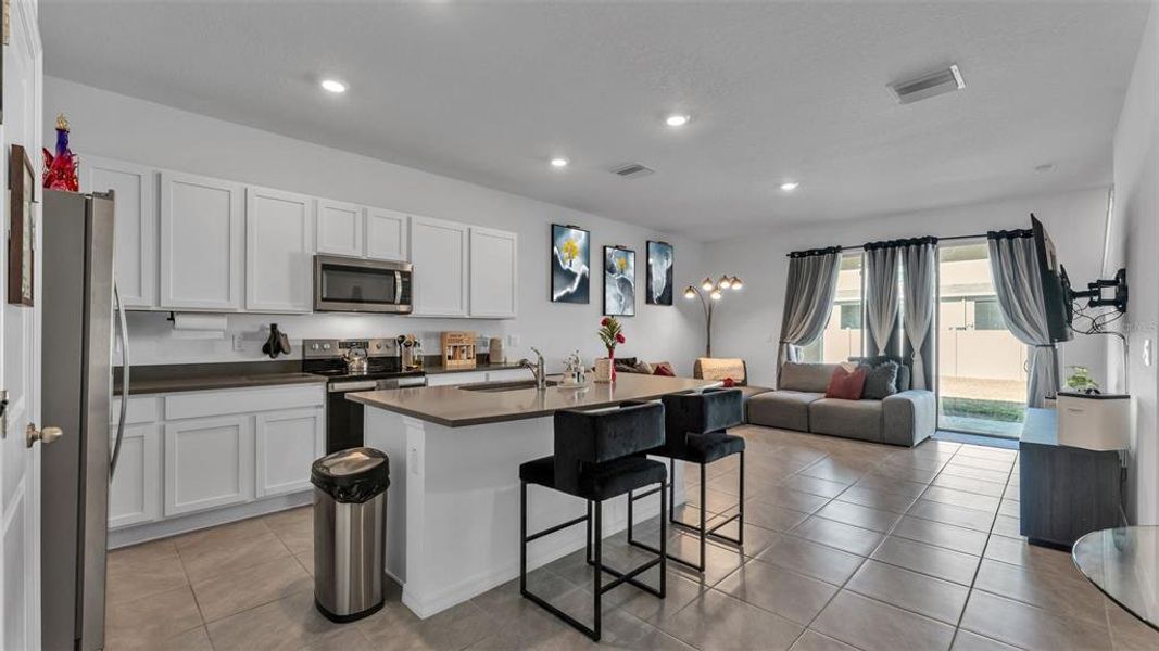 Furnished interior view inside a new home in Farm at Varrea, Plant City (Image 8).