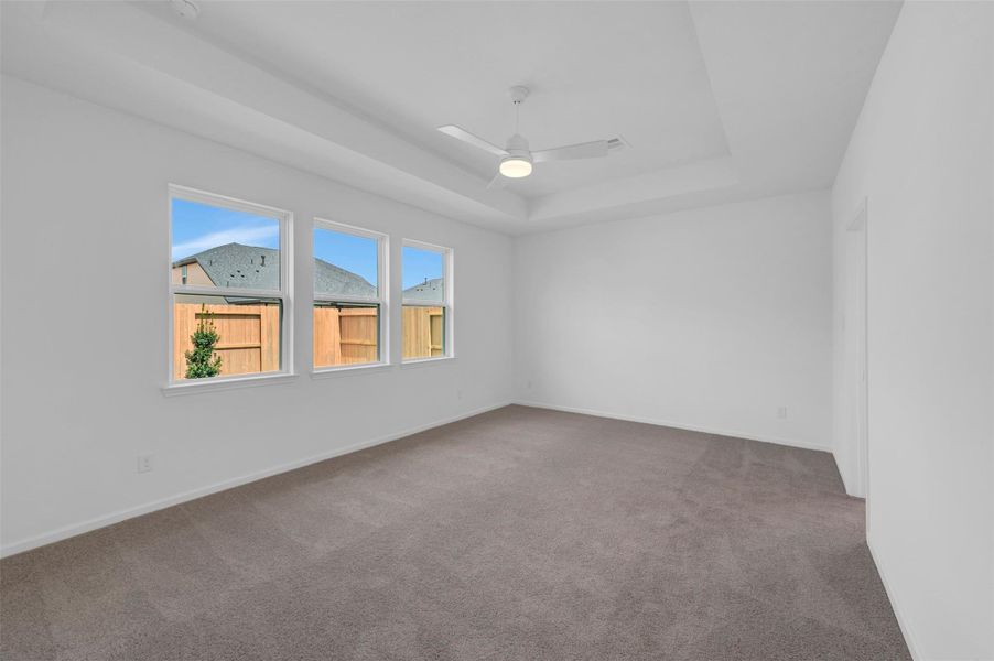 Spacious primary suite Spacious primary suite