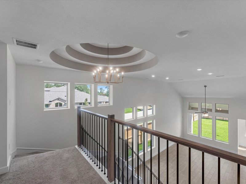 Spacious, unfurnished interior of a new home in Grand Central Park, Conroe (Image 21). Spacious, unfurnished interior of a new home in Grand Central Park, Conroe (Image 21).