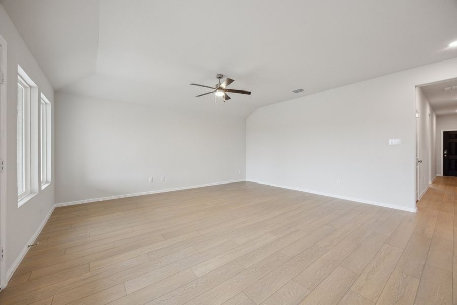Representative unfurnished interior of a home built from the Giada II by Megatel Homes in Sicily, Princeton (Image 11). Representative unfurnished interior of a home built from the Giada II by Megatel Homes in Sicily, Princeton (Image 11).