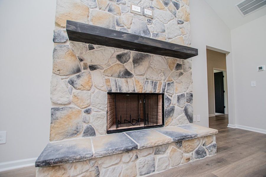 Close-up of interior finishes inside a home in WOODMONT RESERVE, Roopville (Image 21).