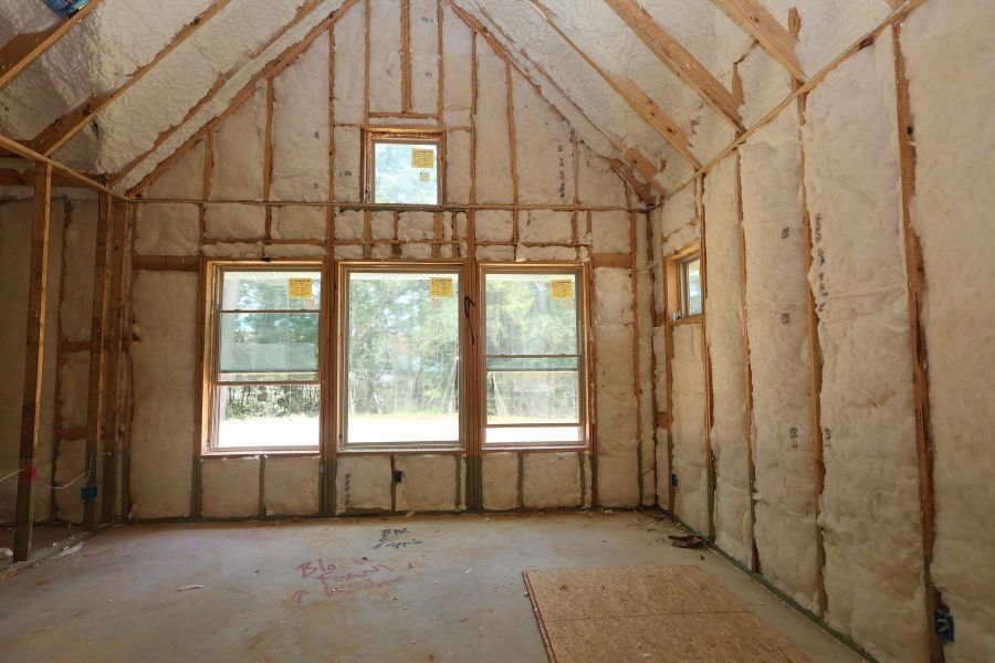 In-progress construction of a new home in The Woodlands Hills - Reserve Collection, Willis, TX (Image 7). In-progress construction of a new home in The Woodlands Hills - Reserve Collection, Willis, TX (Image 7).