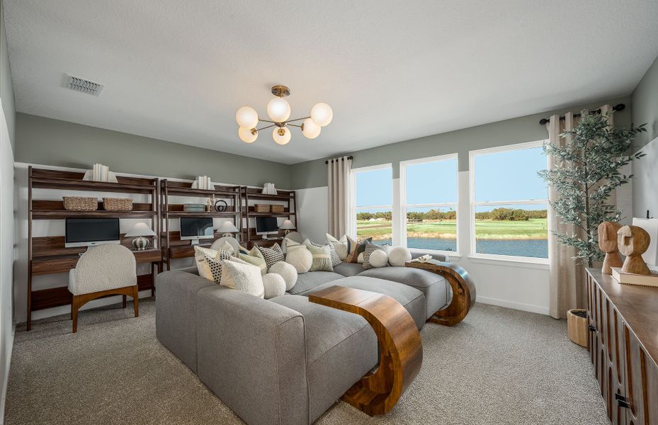 Representative furnished interior of a home built from the Yellowstone by Pulte Homes in Silverlake, Lake Alfred (Image 29). Representative furnished interior of a home built from the Yellowstone by Pulte Homes in Silverlake, Lake Alfred (Image 29).