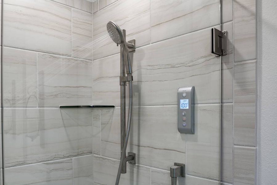 Master Bathroom Shower - Sebastian by Landsea Homes