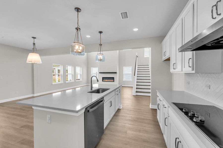 Furnished interior view inside a new home in , Ravenel (Image 7).