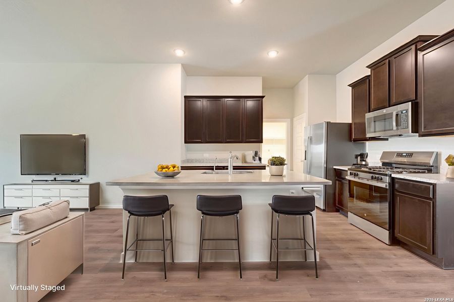 Furnished interior view inside a new home in Winding Brook, San Antonio (Image 15). Furnished interior view inside a new home in Winding Brook, San Antonio (Image 15).