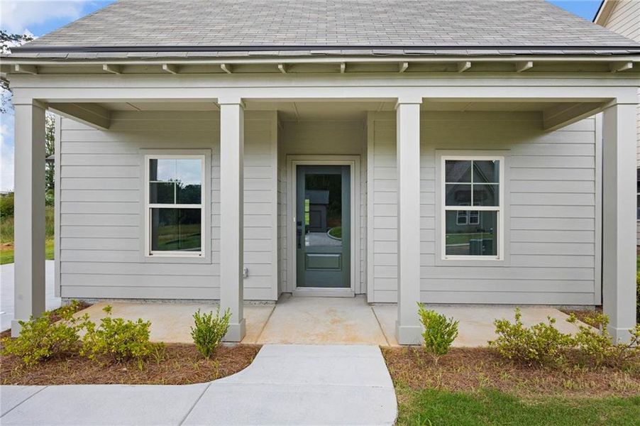 Exterior details and patio area of a home in , Carrollton (Image 19).