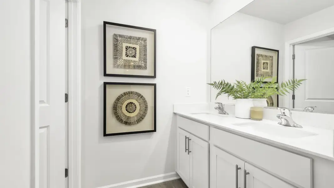 Furnished interior view inside a new home in Neal Place, Stokesdale (Image 20).
