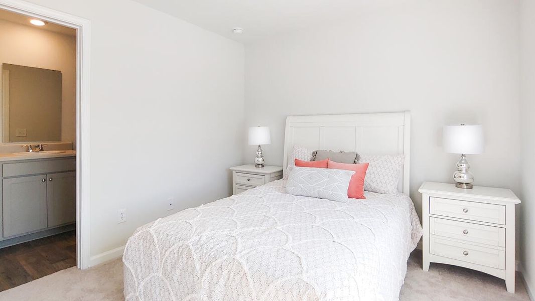 Furnished interior view inside a new home in Garbon Fields, Summerville (Image 18).