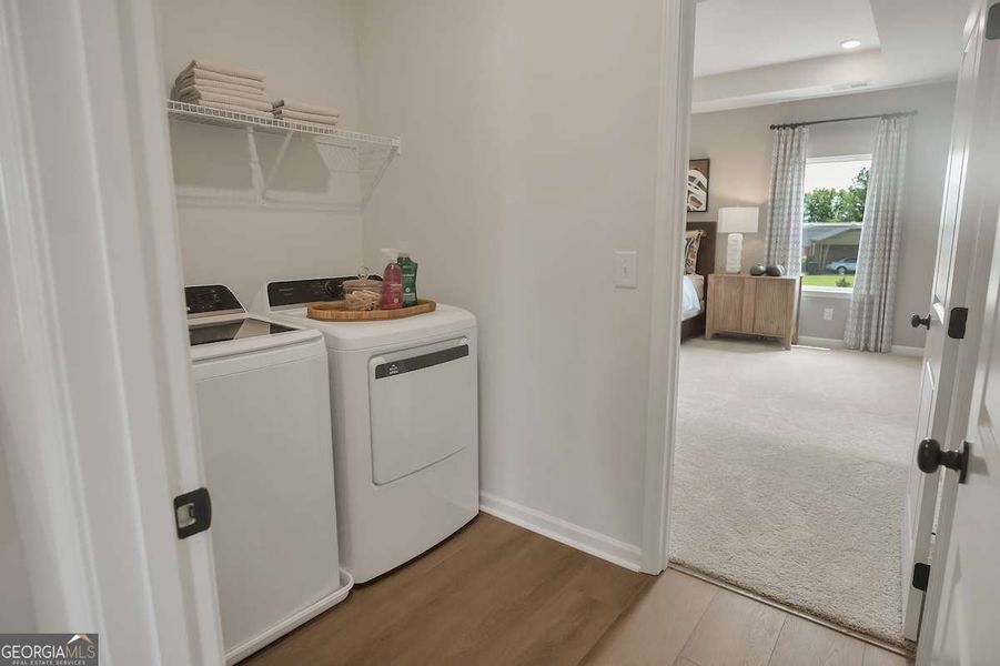 Furnished interior view inside a new home in Avalon, Perry (Image 14).