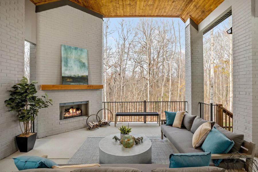 The Elmsdale Outdoor Living Area