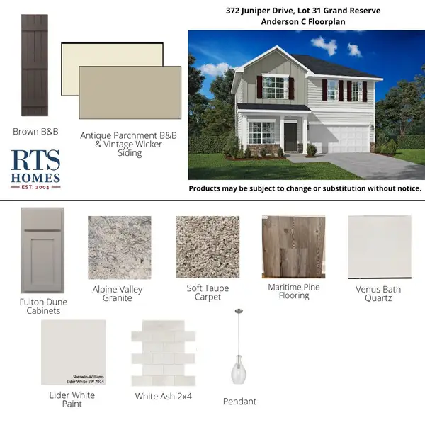 2D floor plan layout of this home in Grand Reserve, Hinesville, GA (Image 5). 2D floor plan layout of this home in Grand Reserve, Hinesville, GA (Image 5).