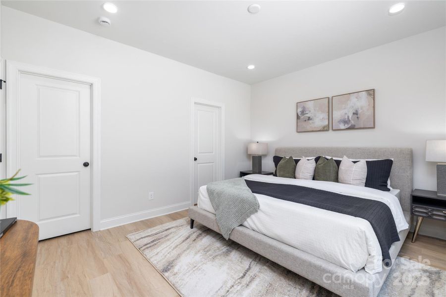 Furnished interior view inside a new home in , Charlotte (Image 14).