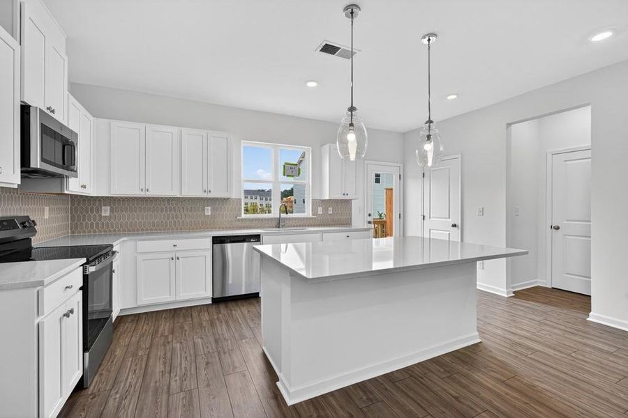 Furnished interior view inside a new home in Chandler Run, Tucker (Image 9). Furnished interior view inside a new home in Chandler Run, Tucker (Image 9).