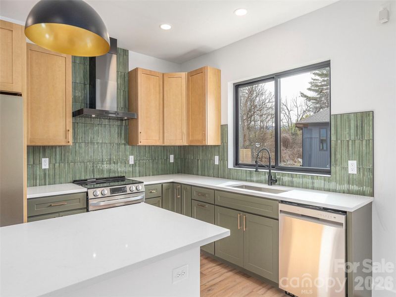 Furnished interior view inside a new home in , Waynesville (Image 6).