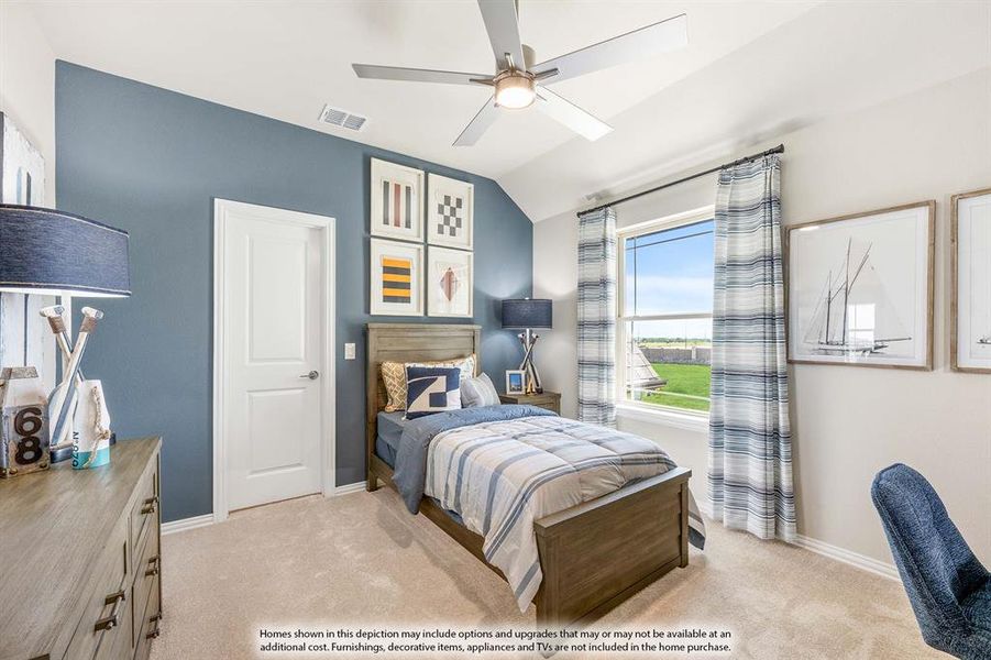 Furnished interior view inside a new home in Sutton Fields, Celina (Image 37).