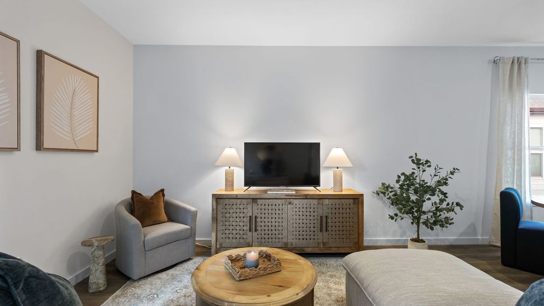 Representative furnished interior of a home built from the Bayshore by D.R. Horton in Cambridge Cove, Chickamauga (Image 9).
