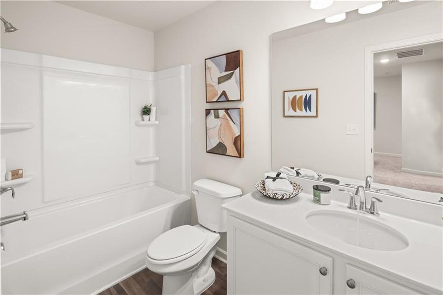 Furnished interior view inside a new home in Sandtown Falls, South Fulton (Image 9).
