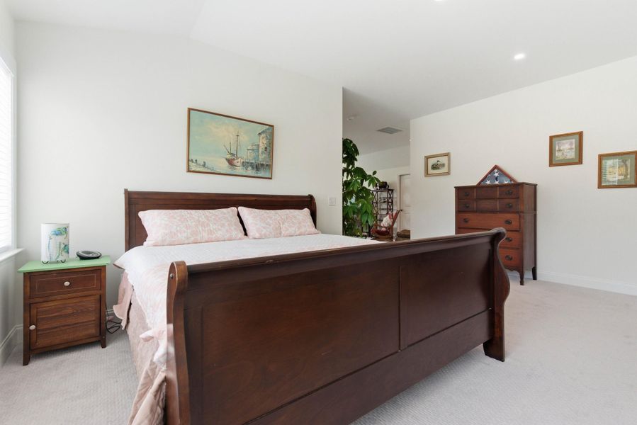 Furnished interior view inside a new home in , Santee (Image 66).