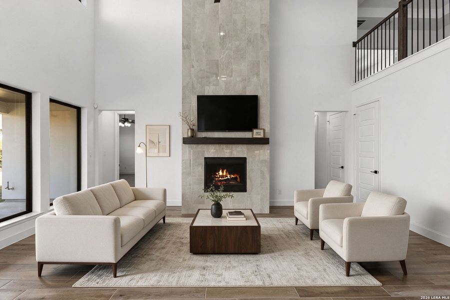 Furnished interior view inside a new home in Esperanza, Boerne (Image 16).