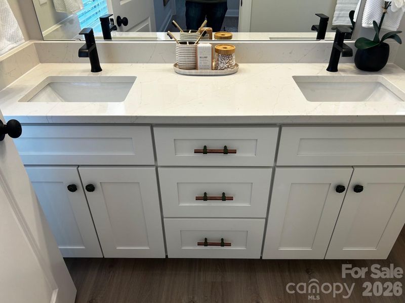 Close-up of interior finishes inside a home in , Charlotte (Image 9).