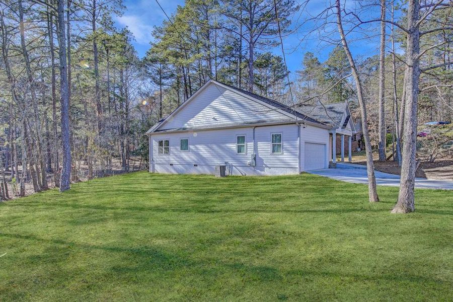 Exterior details and patio area of a home in , Douglasville (Image 20).