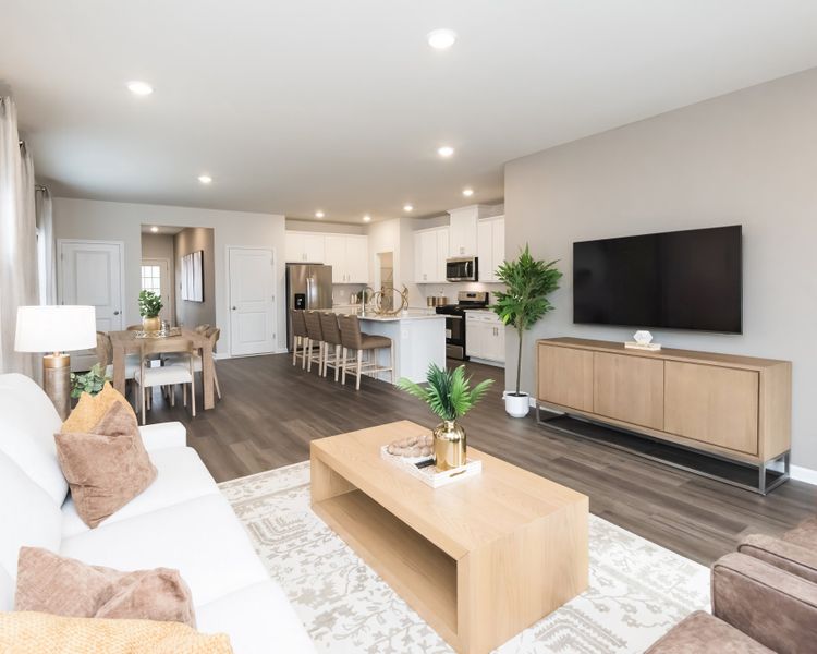 Furnished interior view inside a new home in Avalon Place - Classic Series, Durham (Image 7).