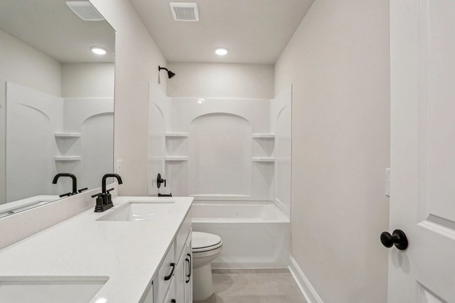 Furnished interior view inside a new home in Willow Landing, Mount Juliet (Image 14). Furnished interior view inside a new home in Willow Landing, Mount Juliet (Image 14).