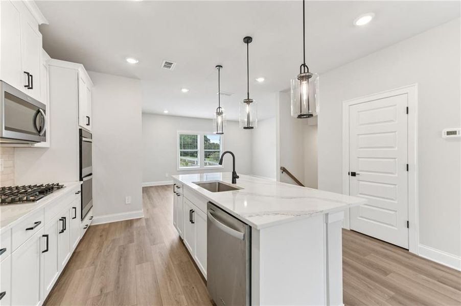 Furnished interior view inside a new home in , Lawrenceville (Image 11). Furnished interior view inside a new home in , Lawrenceville (Image 11).