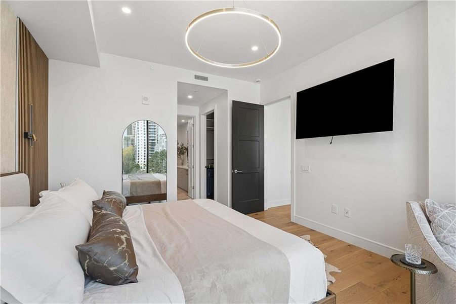 Furnished interior view inside a new home in , Atlanta (Image 19).