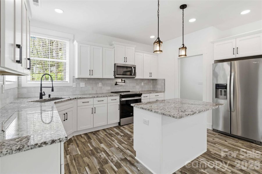 Furnished interior view inside a new home in , Clover (Image 9).