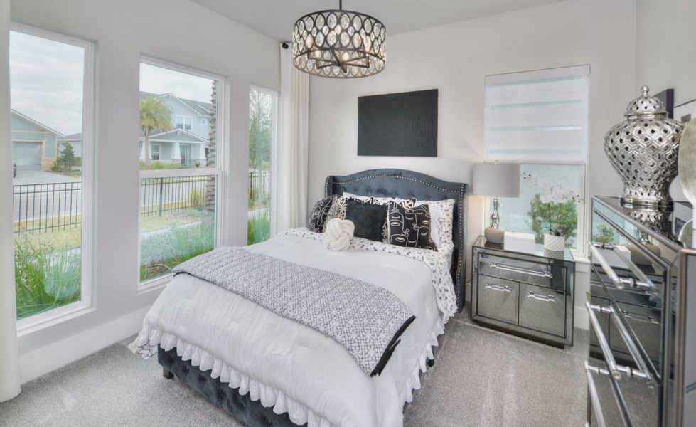 Furnished interior view inside a new home in Mosaic, Daytona Beach (Image 25).