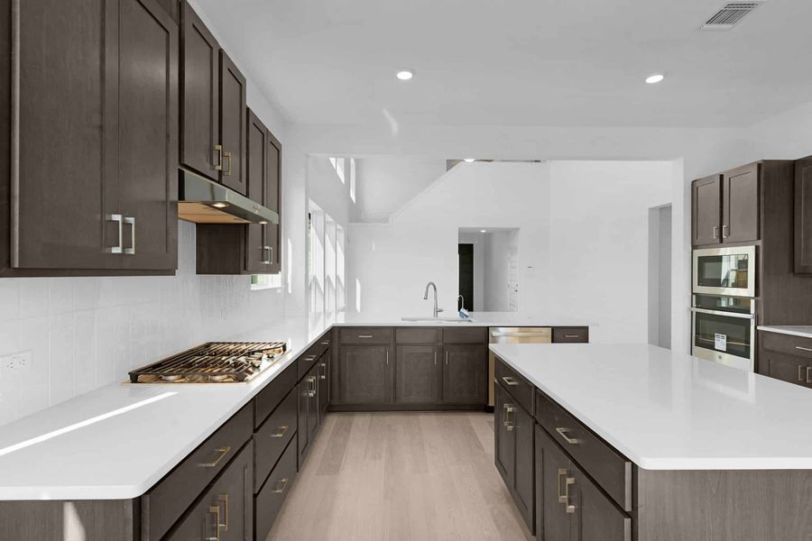 Furnished interior view inside a new home in Highland Village, Georgetown (Image 5).