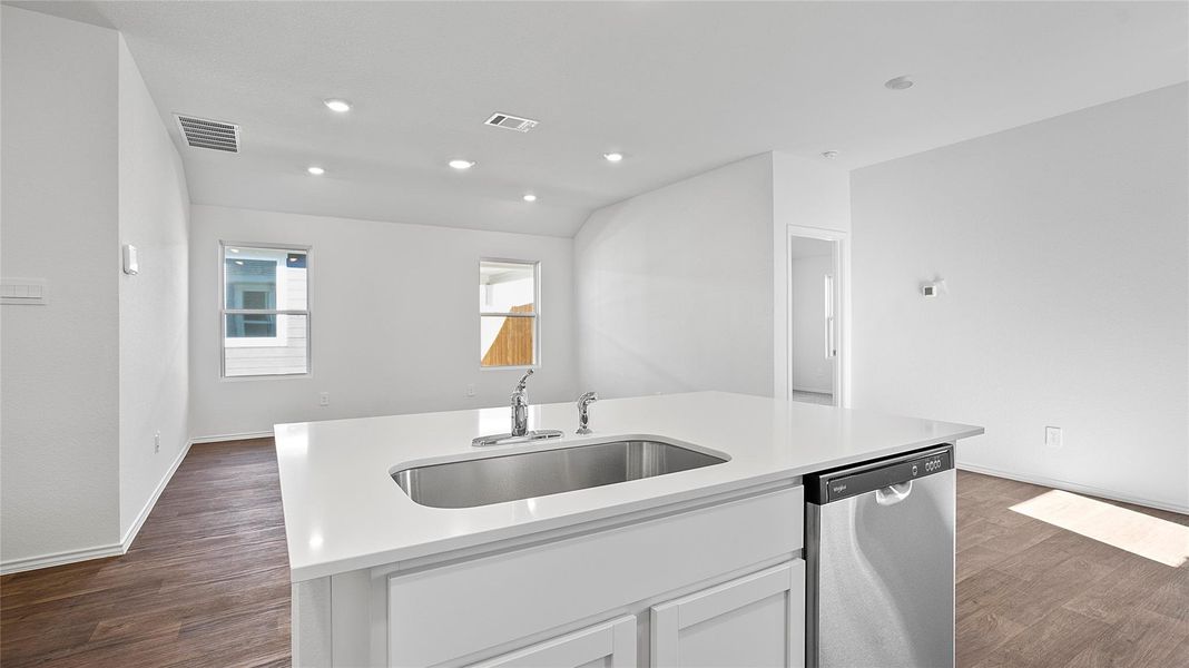 Furnished interior view inside a new home in Marigold, Kyle (Image 9).