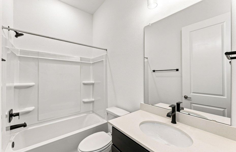 Furnished interior view inside a new home in Kuempel Estates, Pflugerville (Image 14).