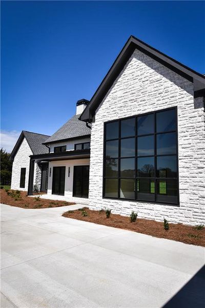 Exterior details and patio area of a home in , Bishop (Image 3). Exterior details and patio area of a home in , Bishop (Image 3).