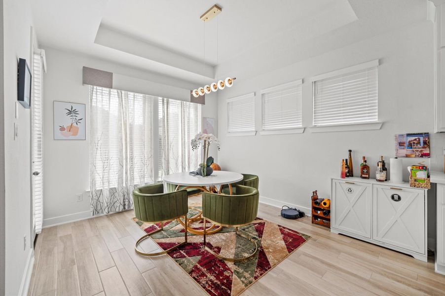 Furnished interior view inside a new home in McCrary Meadows, Richmond (Image 8).