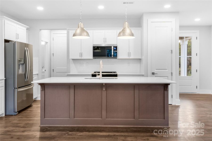 Furnished interior view inside a new home in , Weaverville (Image 11).