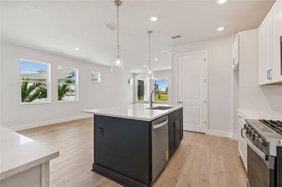 Furnished interior view inside a new home in Gracewater at Sarasota, Sarasota (Image 7).