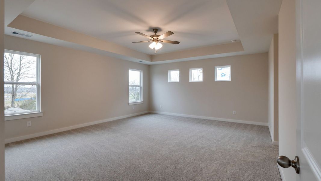 Furnished interior view inside a new home in Riley Farms, Rockvale (Image 32).