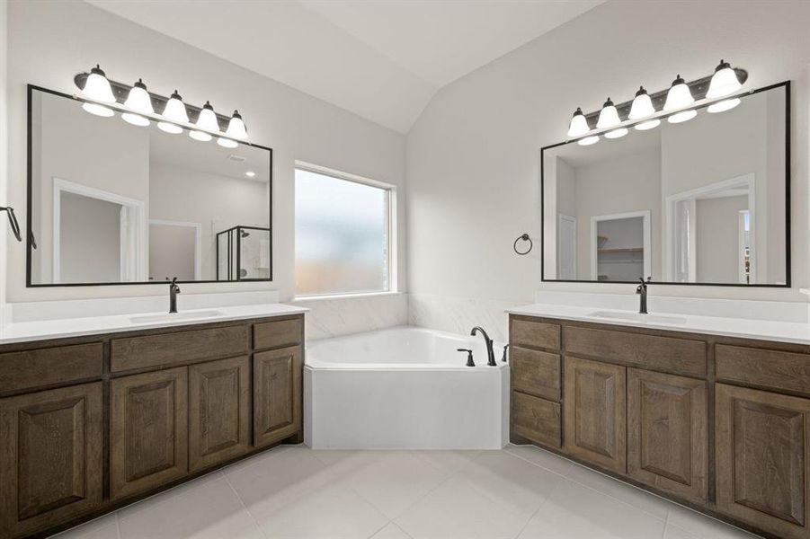 Furnished interior view inside a new home in Mockingbird Hills, Joshua (Image 8).