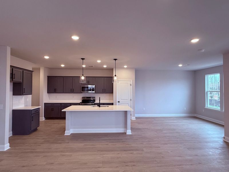 Furnished interior view inside a new home in Promenade at Clari Park, Murfreesboro (Image 6).