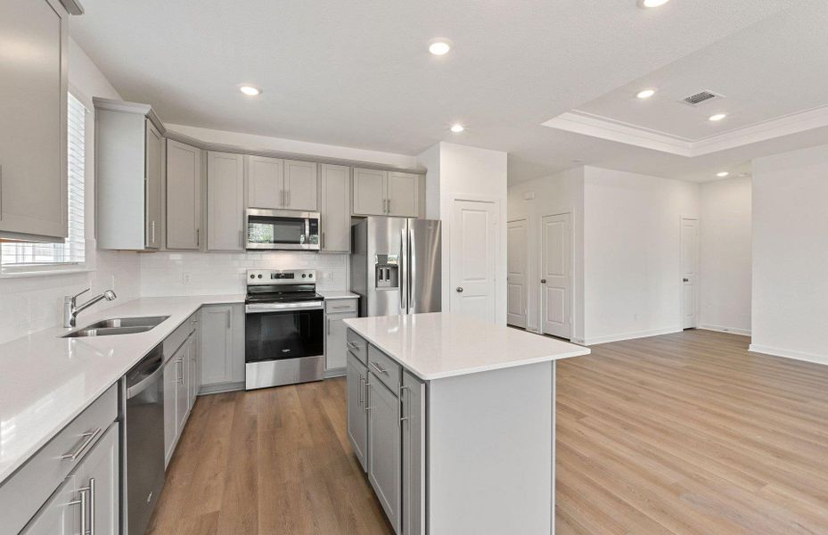 Furnished interior view inside a new home in Skyview, Belton (Image 9).